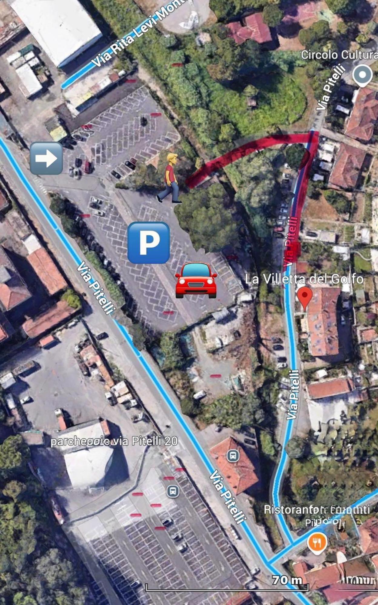La Villetta Del Golfo Специя Екстериор снимка
